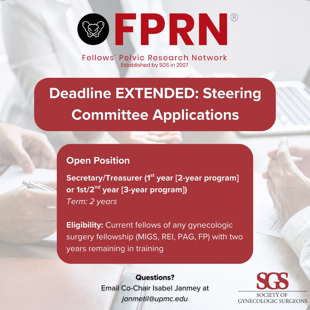 Society of Gynecologic Surgeons tweet media