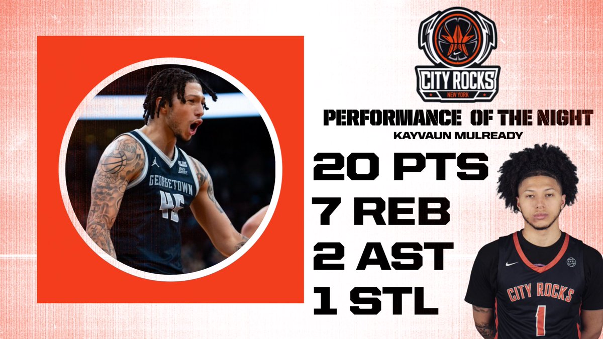 Another big night from <a href="/kayvaunnn/">Kayvaun Mulready</a> #CRFam 🟠