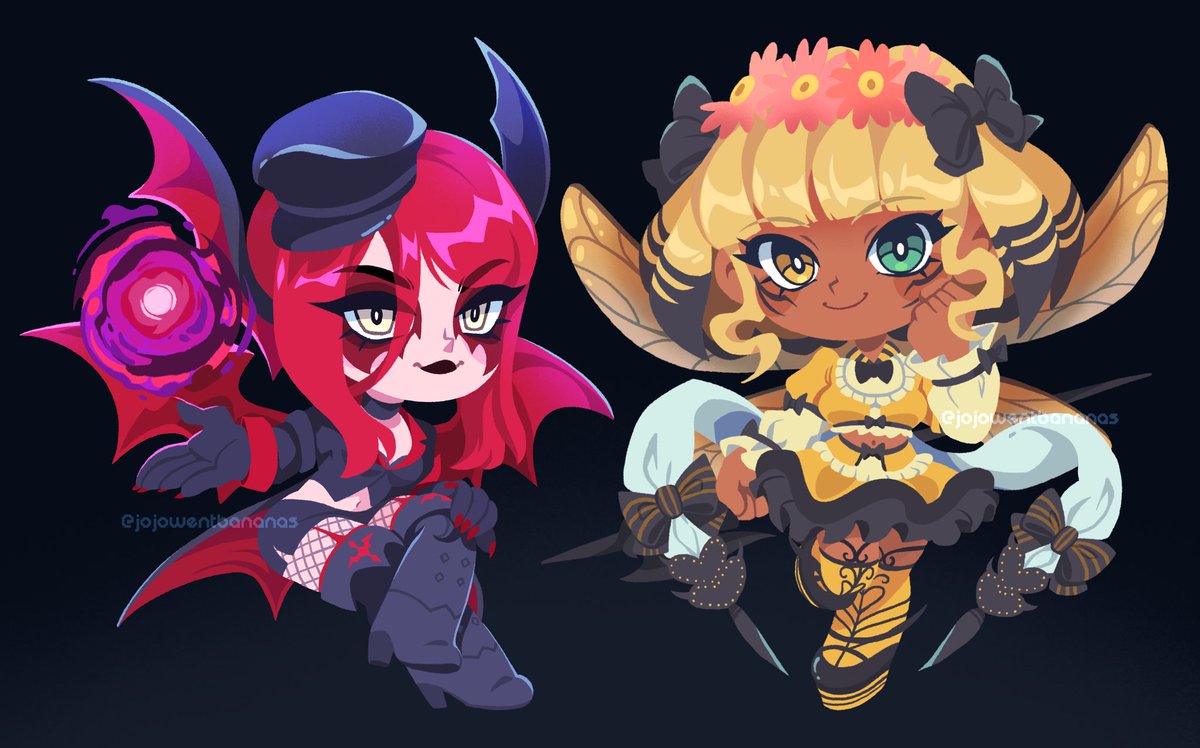 JoJoWentBananas's tweet photo. Vamp Fatale and Honey B. Lovely from #FFXIV 💕 https://t.co/ukOBkkzhCD