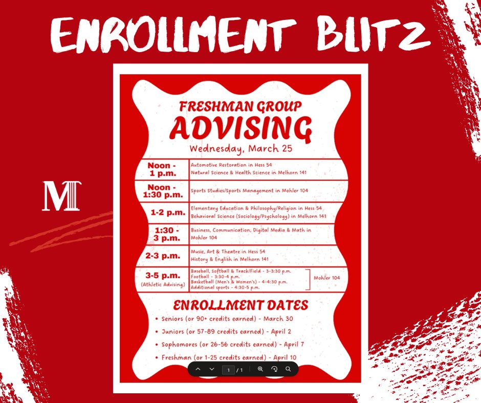 McPherson College tweet media