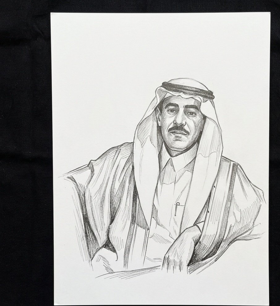 zhan_hugo42945's tweet photo. @AlarfajW 
السلام عليكم 🤍 
رسمت لك لوحة من صورتك بكل حب، وتمنيت توصل لك قبل أي أحد. رأيك يسعدني كثير، ودعمك لو بهدية بسيطة بيفرق معي فعلًا لأن الرسم هو مصدر دخلي الوحيد 🙏🏻♥ https://t.co/jg6tnkt5R7