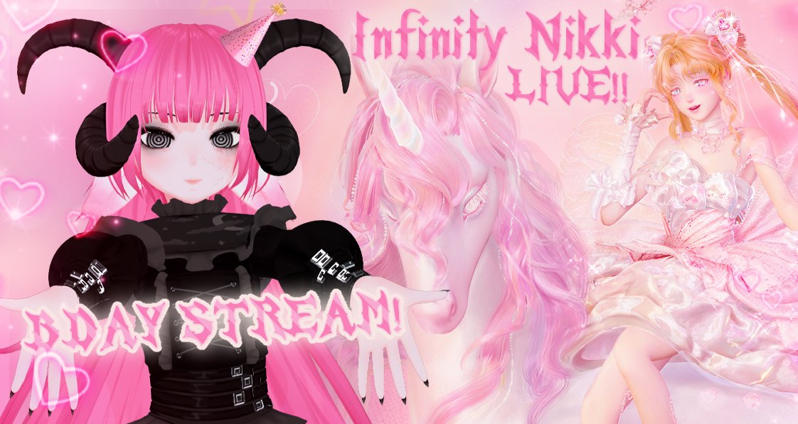 ૮꒰ིྀ˶꜆´˘`꜀˶꒱ིྀა its my birthday today!! im playing Infinity Nikki, come by and say hey!

🐑💤
purple website link in bio
#vtuber #ENvtuber #vtuberEN #InfinityNikki