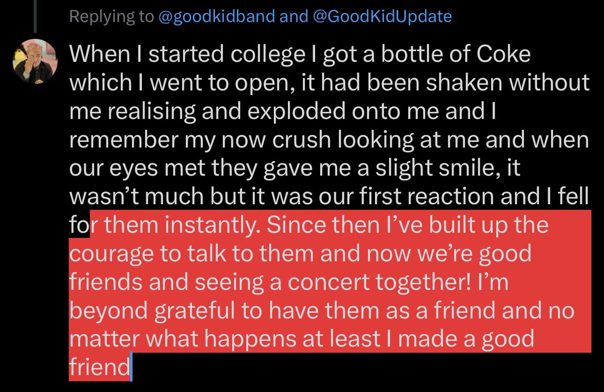 centrmads's tweet photo. @goodkidband @holdingontojay

I couldn’t fit it into a single reply so here’s a SS (THE CONVERSE ARE SO COOL WTF) https://t.co/RPVujOnvrP