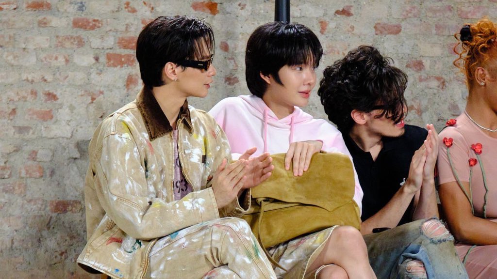 BoysLoveHubENG's tweet image. #KengNamping were the most talked-about celebrities of the entire #MilanFashionWeek.
