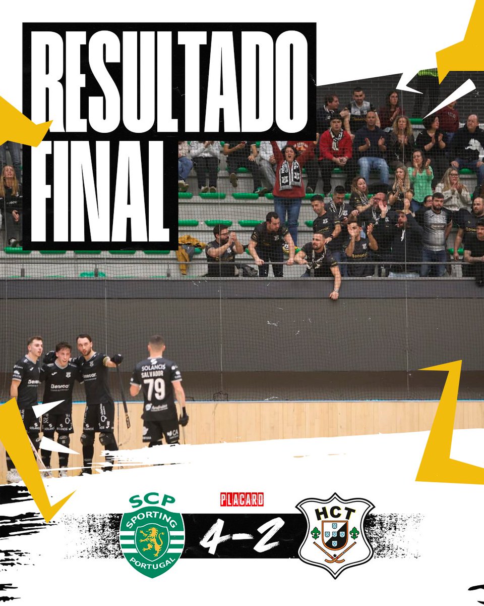 Fomos 𝗠𝗨𝗜𝗧𝗢 𝗚𝗥𝗔𝗡𝗗𝗘𝗦 dentro e fora de rinque, mas infelizmente não foi suficiente para colhermos os primeiros pontos fora de portas esta época.

Obrigado a todos os adeptos que foram incansáveis no apoio à equipa, nesta noite de quarta-feira 🖤🤍

#OrgulhoBruto