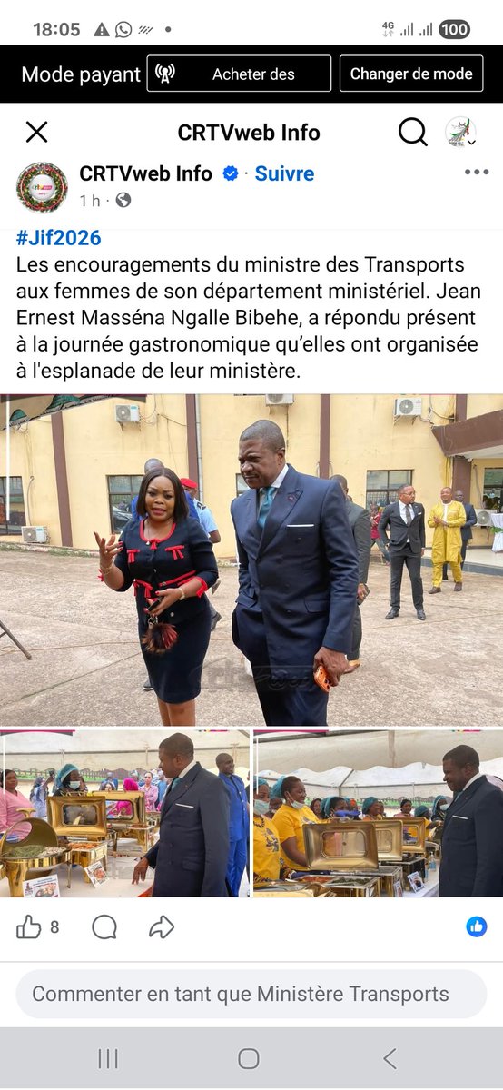 Ministère des Transports du Cameroun tweet media