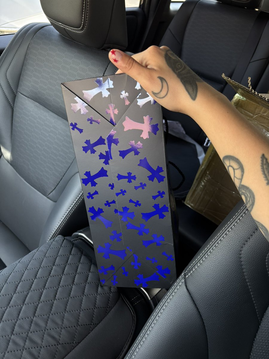 NEW CHROME HEART INSPIRED EXIT BAGS 💜🍇☔️🧞