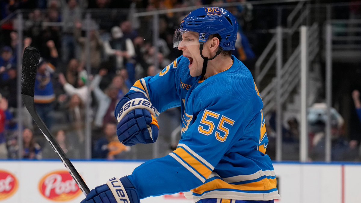 Mike_Bundt's tweet image. With Colton Parayko in the fold, the Sabres would arguably have the best blueline in the NHL with a solid mix of skill and physicality.