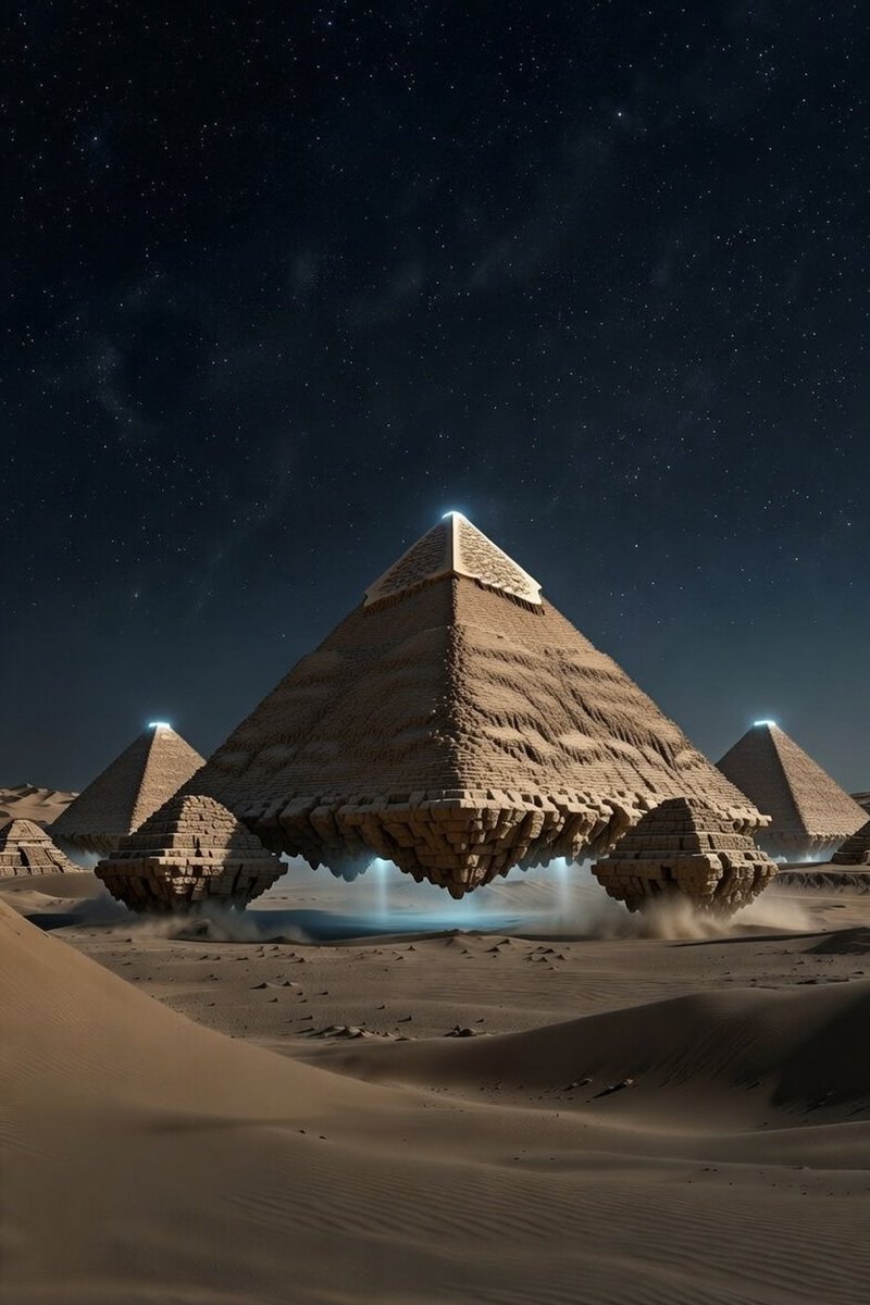 This to me is the real conversation. Those pyramids are space ships that brought us(man) to this planet.