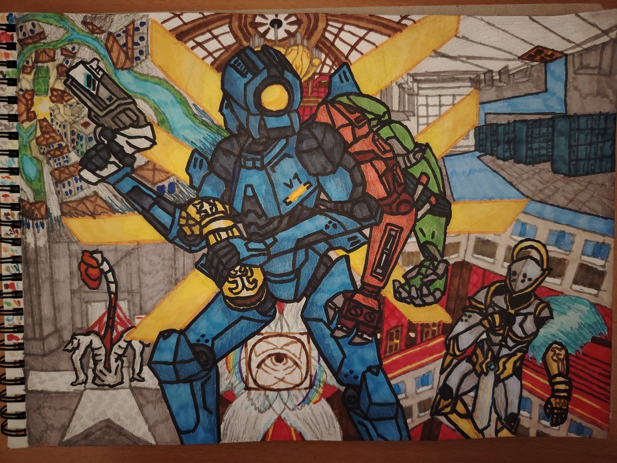 OstaxTheFrog's tweet photo. FRAUD (V1 doesn't know that the golden arm is useless) 
#ultrakill #ultrakillfraud #ultrakillfanart https://t.co/7RRgLgjCKO