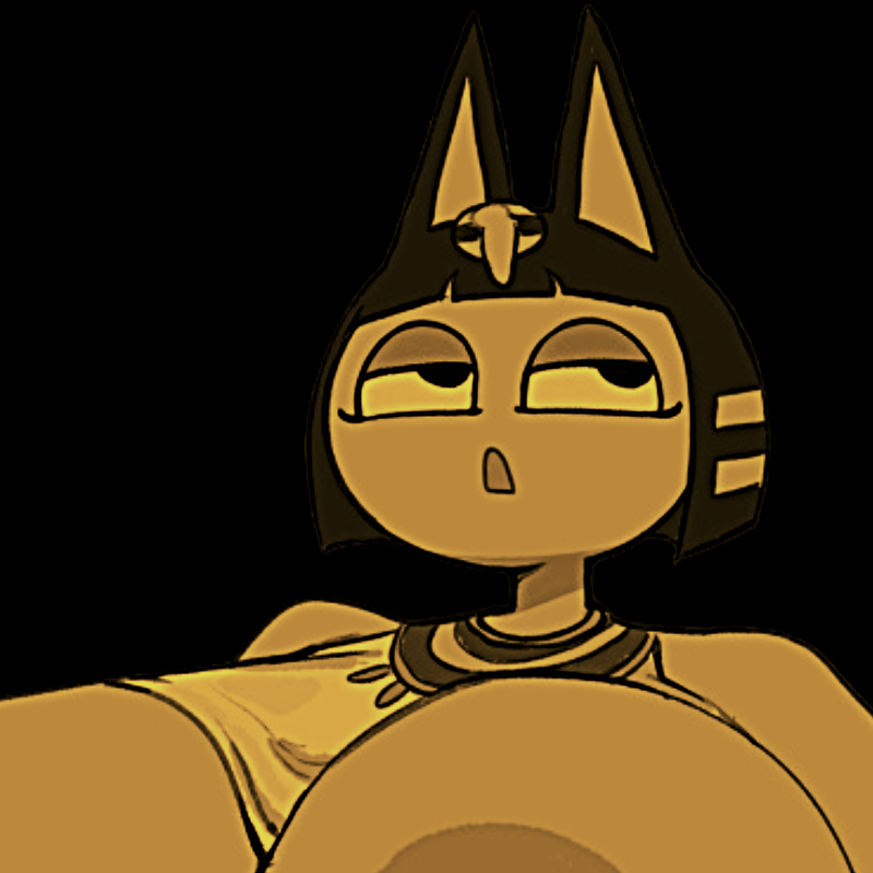 _RoyalGodess's tweet photo. [ℳ𝓊𝓈ℯ ℐ𝓃𝒻ℴ]  

|Ankha is a yellow short-haired bobcat mix. She stands at a staggering 6'8 and weighs around 230 lbs. Her personality is very brash and rude; she only really thinks about herself as a "Goddess". But she does have a sweet side if you get to know her.| https://t.co/WZflKH2Y0l