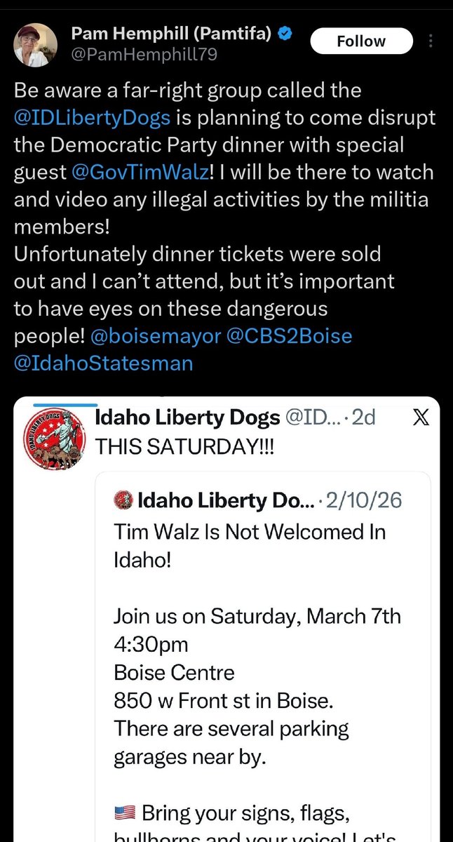Idaho Liberty Dogs tweet media