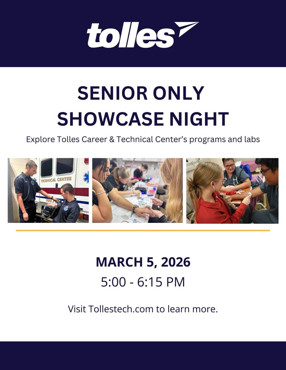 Tolles Career & Technical Center tweet media