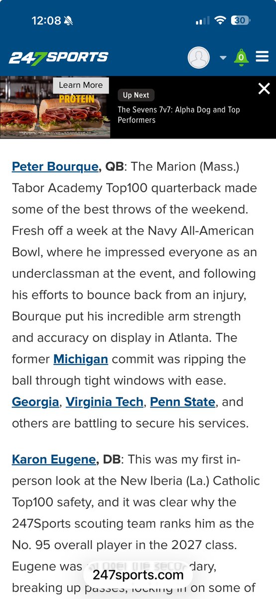 Peter Bourque c/o2027 tweet media