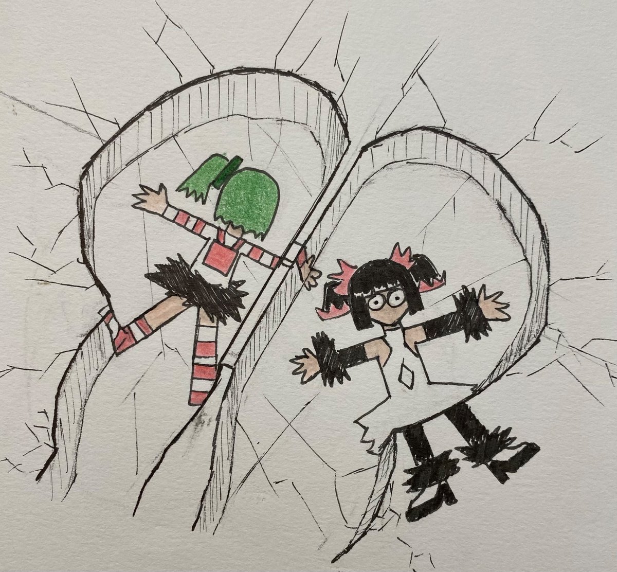 > Aria used Perfect Pitch!

> IT’S SUPER EFFECTIVE!!!

> Nangong and Sunna are ⚛️ CORRUPTED ⚛️

> Nangong and Sunna fainted!

#AOD #AngelsofDelusion #ArtofDelusion #zzzero #ZenlessZoneZero #ゼンゼロ