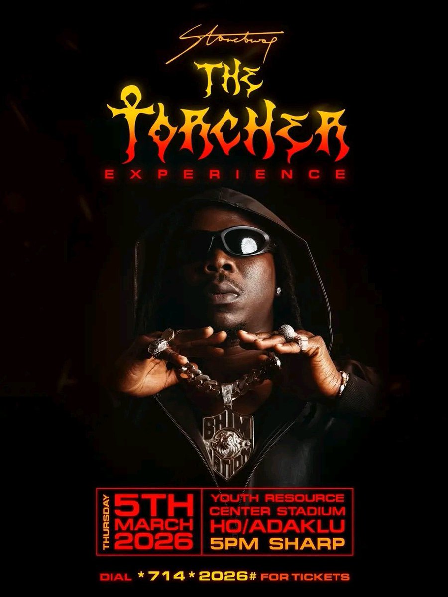 AccraGuyy's tweet image. 🚨🏟️Sarkodie &amp;amp; Stonebwoy Headline Two Major Events This Week, Respectively. ♨️

#TheTorcherExperience - Thurs, March 5📌🇬🇭
#RapperHolicUK26  - Fri, March 6📌🇬🇧