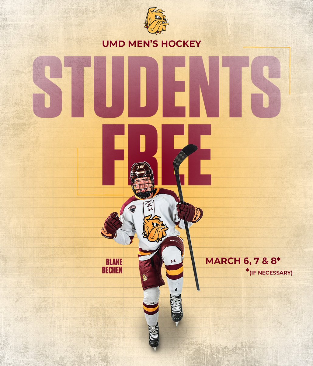 UMD Men's Hockey tweet media