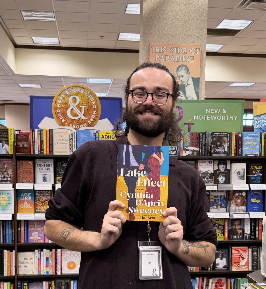 BNSummit's tweet photo. Looking for a new book to pick up as the weather gets warmer? Come check out our March Book Club pick, Lake Effect by Cynthia D’Aprix Sweeney! Set in the late 70s, this novel explores the complexities of love, marriage, family, and how we reconcile with all that life throws at us https://t.co/e4UJ6rK3Bd