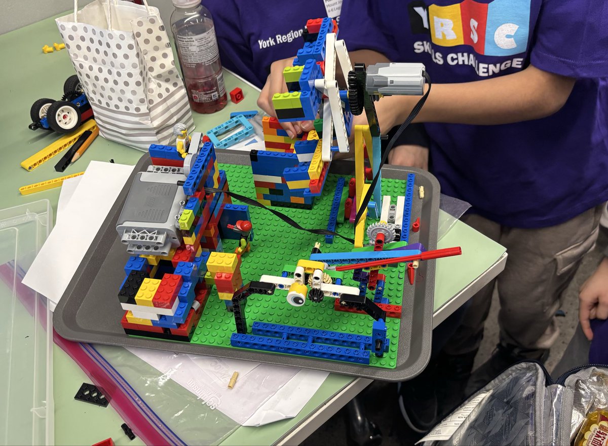 Ms_AChen's tweet photo. Huge congratulations to our LEGO Mechanics team for earning 🥉 3rd place at the York Region Skills Competition!

Another great accomplishment for our school 👏 So proud of their teamwork, creativity, and problem-solving skills! 

#YorkRegionSkills #LegoMechanics https://t.co/WQ1sAUm4O3