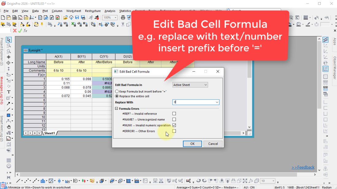 OriginLab® tweet media