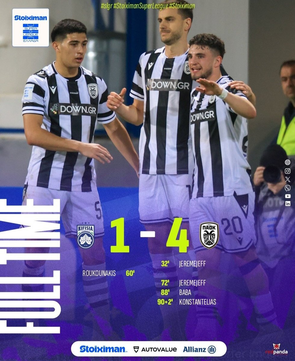 FlogaSport's tweet photo. ΦλόγαSport: Χρειάστηκε Φωτιά ο ΠΑΟΚ στη Νεάπολη, 4-1 την Κηφισ... https://t.co/wQqlIS7F34 https://t.co/Kts8alljU4