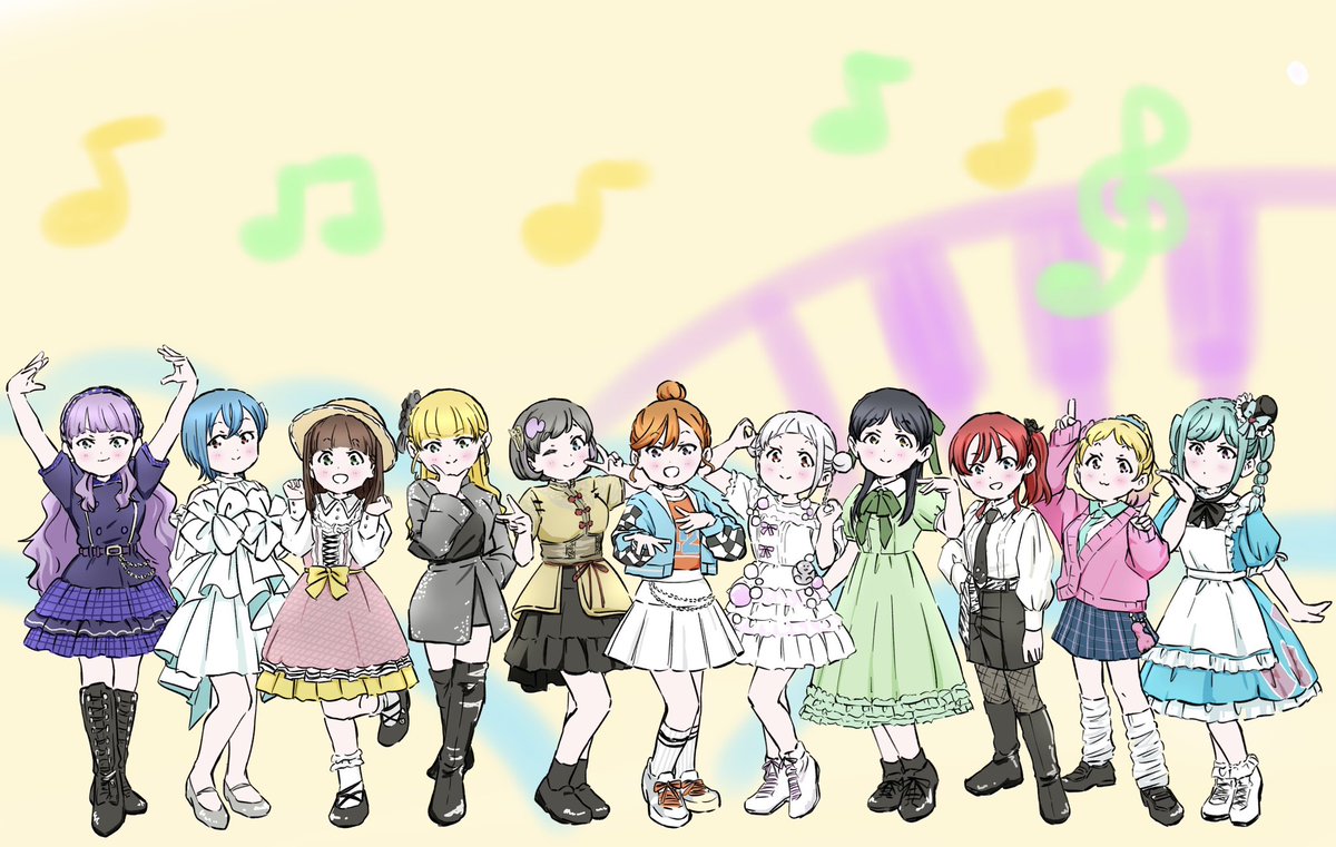 最高だった🤦‍♂️余韻が抜けない
大好きがすぎる！💫
 #Liella応援