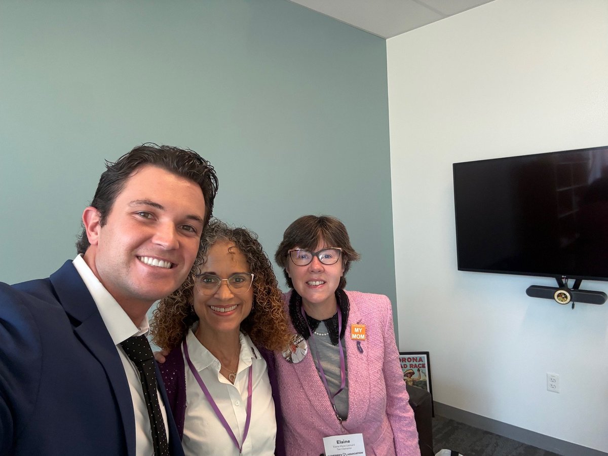 Thank you Harrison in <a href="/asmcastillo/">Assemblywoman Leticia Castillo</a>'s  office for meeting with #ENDALZ advocates today. Our 2026 priorities will improve access to FDA approved treatments, support victims of elder abuse and build our dementia capable workforce.  #Care4Alz #SB950 #AB2052