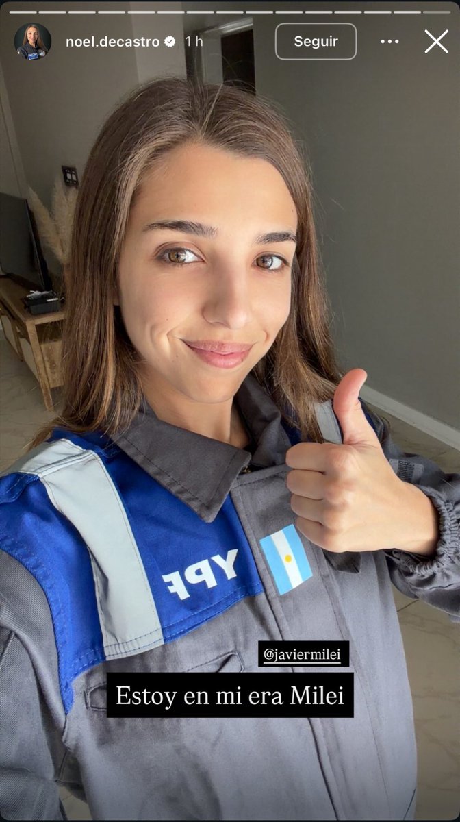 VIVA LA LIBERTAD CARAJO.

Noel de Castro, futura astronauta.