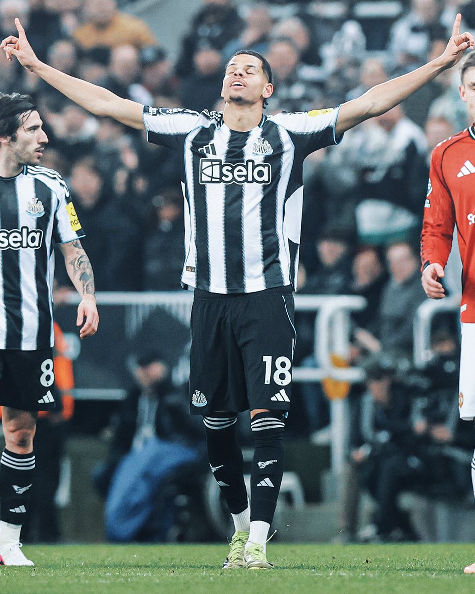 Newcastle have won four consecutive home league games against Manchester United for the first time in 95 years. 

And they've done it with a 90th minute winner with 10 men. 🤯