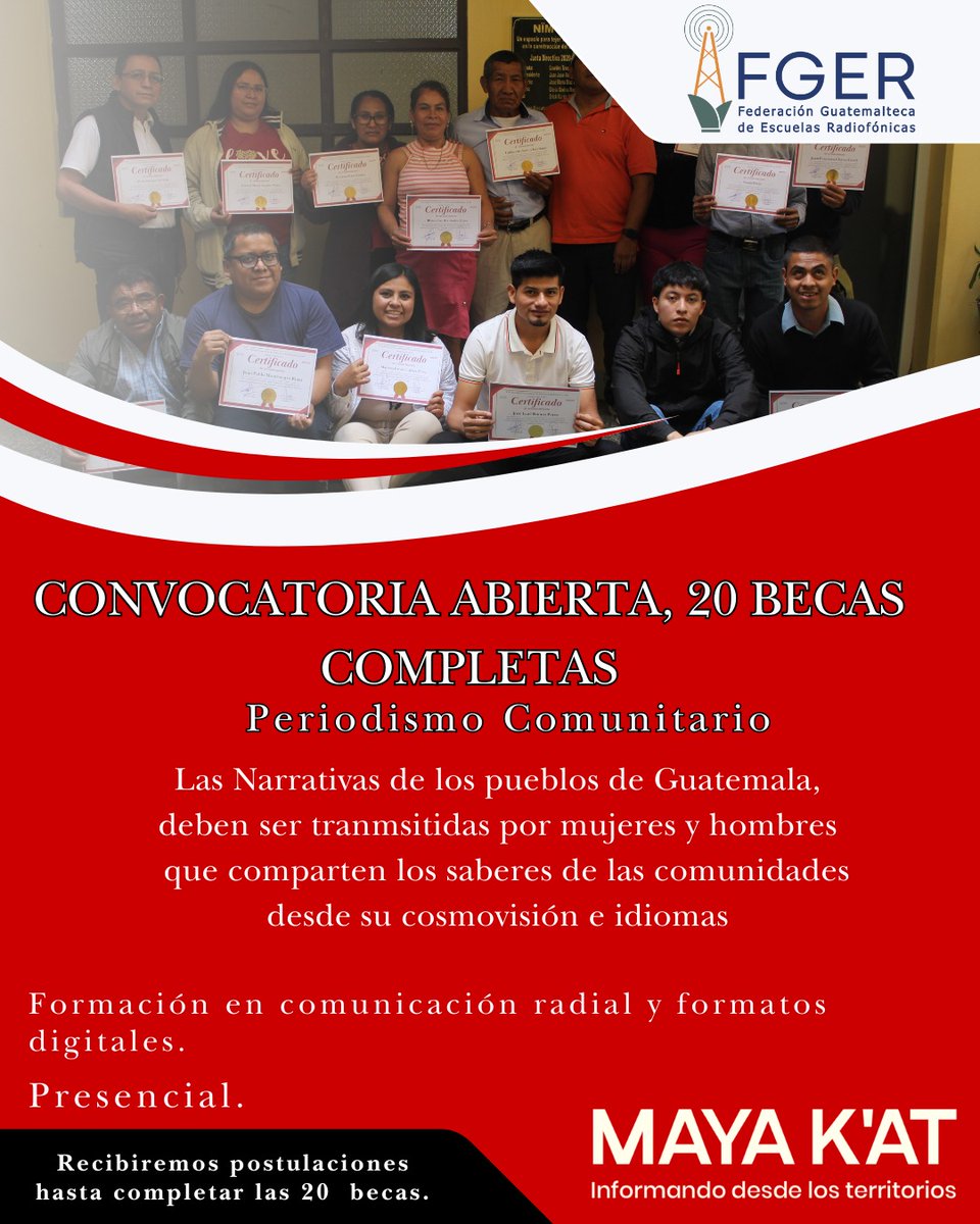 Federación Guatemalteca de Escuelas Radiofónicas tweet media