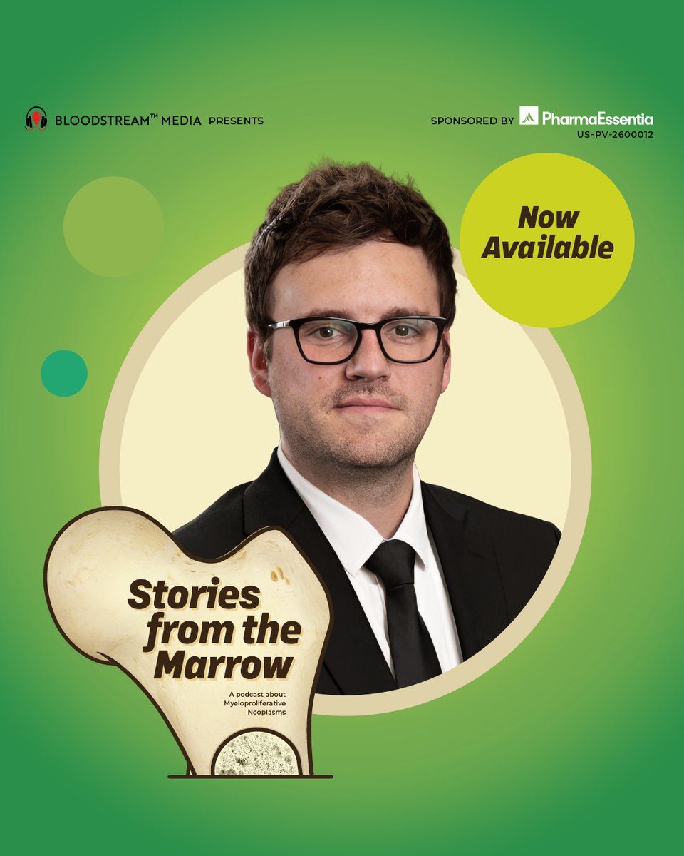 BloodStrmMedia's tweet photo. In this season three premiere of the MPN Pod: Stories from the Marrow 🎉, we chat with Dr. Tyler Parsons about his decade-long journey to diagnosis.
Watch, listen and subscribe!
https://t.co/XVooIObsjl
#raredisease #polythycemiavera #bloodcancer #bloodstreammedia https://t.co/bALUhr00li