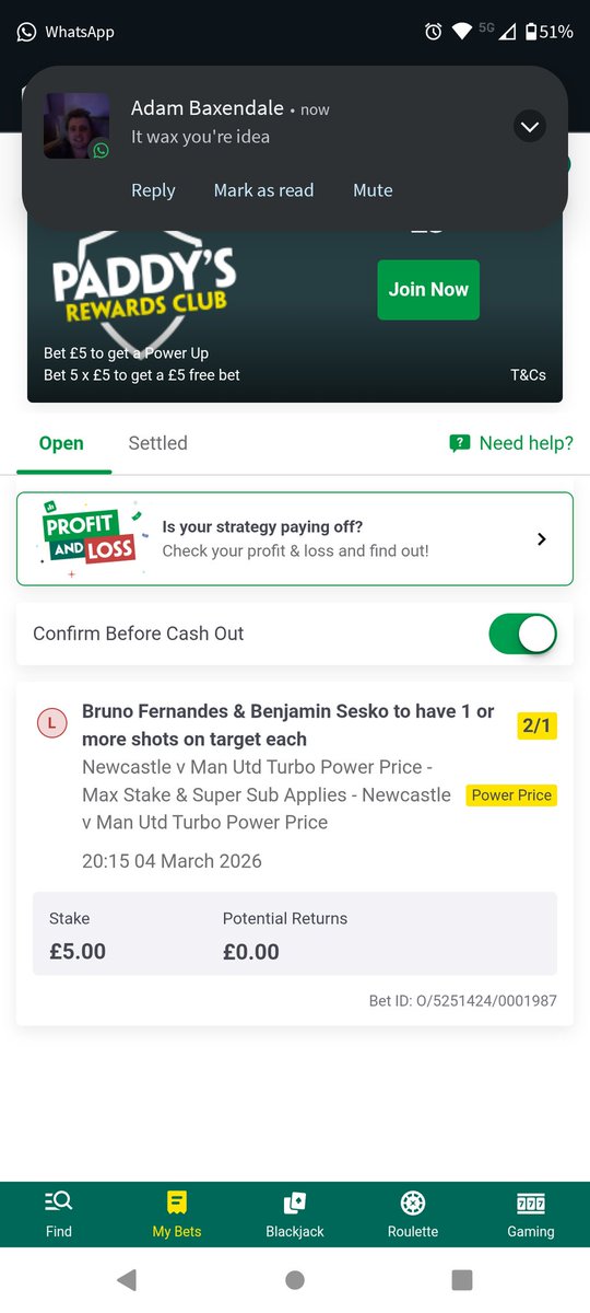 JonathanBaxend1's tweet photo. Why has paddy power not paid out on this when all other providers are showing fernandes having a SoT? @paddypower @AskPaddyPower https://t.co/weYCHSPhdA