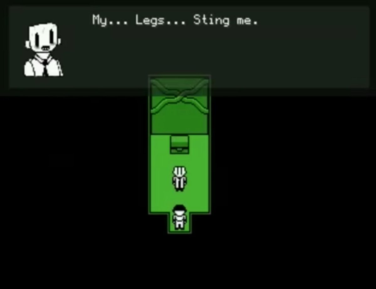 FishSoulsXVX's tweet photo. OFF may not be a horror game
But this was the first time I wanted to walk out of the room https://t.co/ouk9vQQkgm