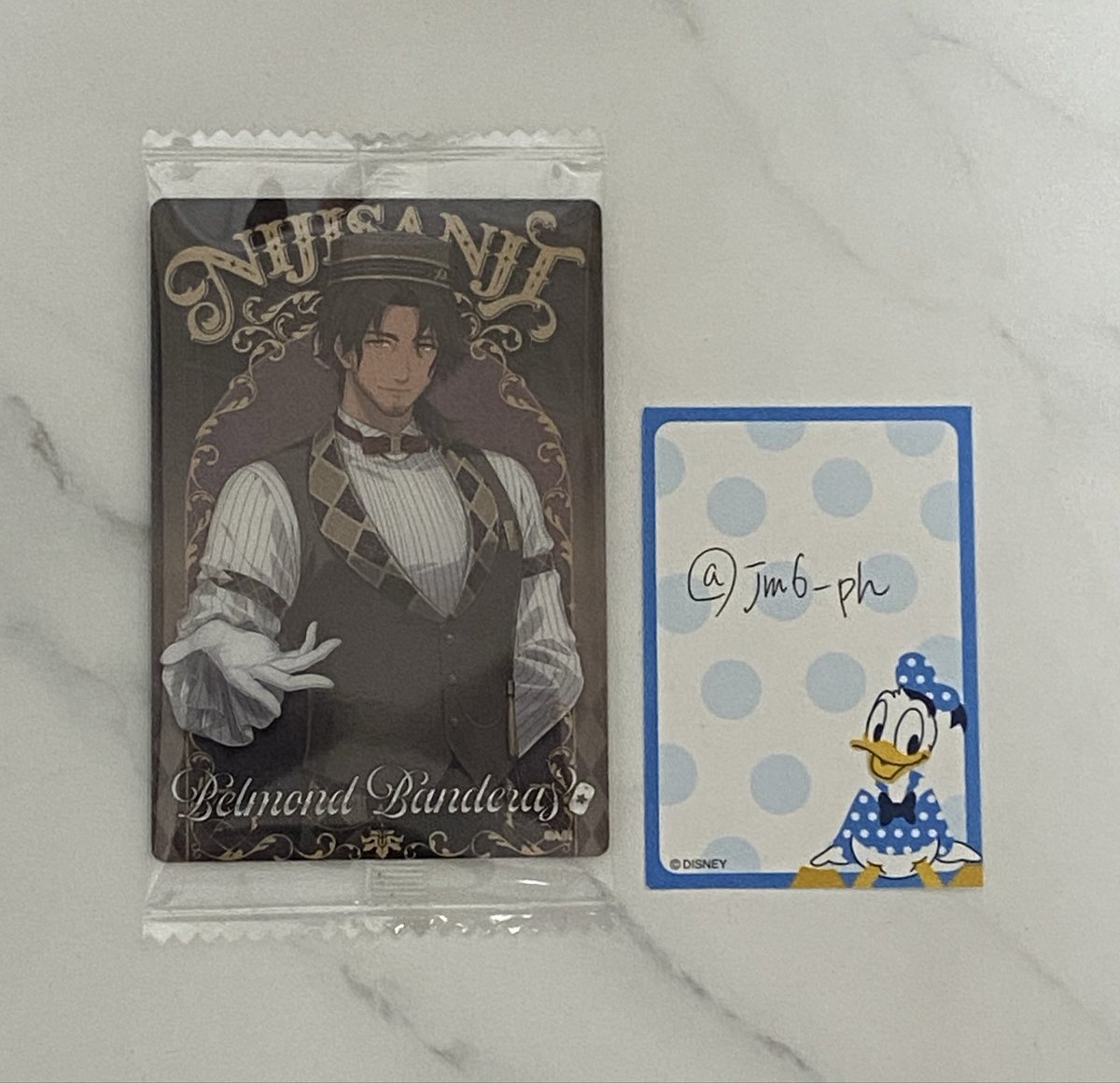 jm6_ph's tweet photo. @suichima_kzm はじめまして、こんにちは。
検索よりお声掛け失礼いたします。

当方画像のものを所持しているのですが、お借りしました画像の印をつけた方との交換は可能でしょうか。
一枚のみで難しいと思いますがご検討頂けますと幸いです。よろしくお願いいたします。 https://t.co/P98a3g3uu7