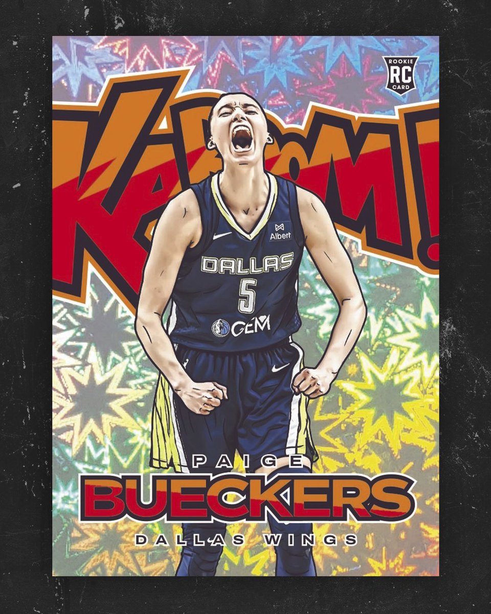 PaniniAmerica's tweet photo. Panini One and One is coming to WNBA for the first time! Chase amazing on-card autographs in Spotlight Signatures, Sneaker Spotlights and more! Plus the iconic Kaboom! insert is featured in Panini One and One WNBA this year. First off the Line is available tomorrow, Thursday March 5 at 11am CT here: https://t.co/CjlEaaLDKe
#WhoDoYouCollect