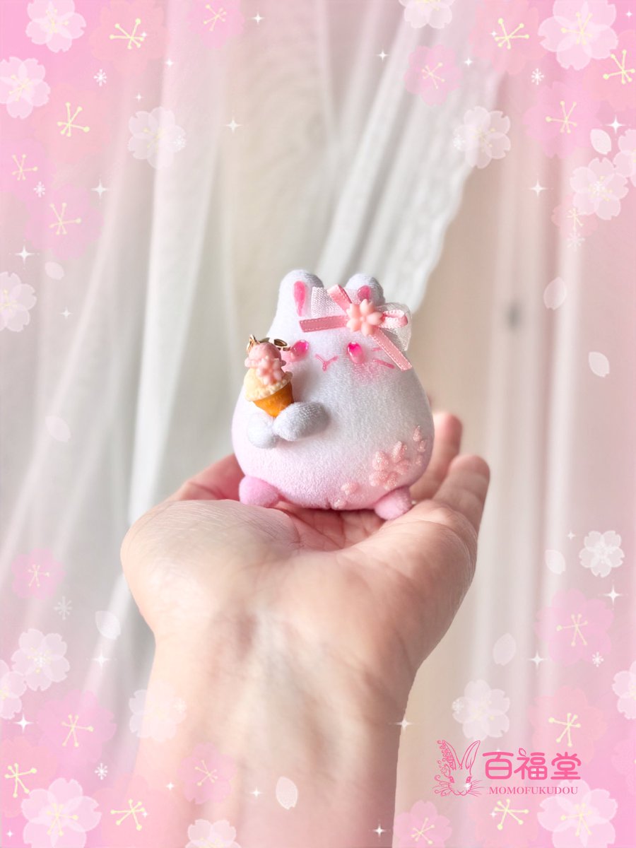 かわいい🐰🌸 頑張ってお迎えする✨