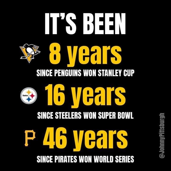harvardplayer's tweet photo. Way too long #penguins. #Steelers #Pirates. https://t.co/duCE1CYTZq
