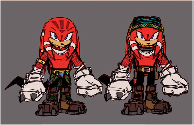 The echidna family need to come back