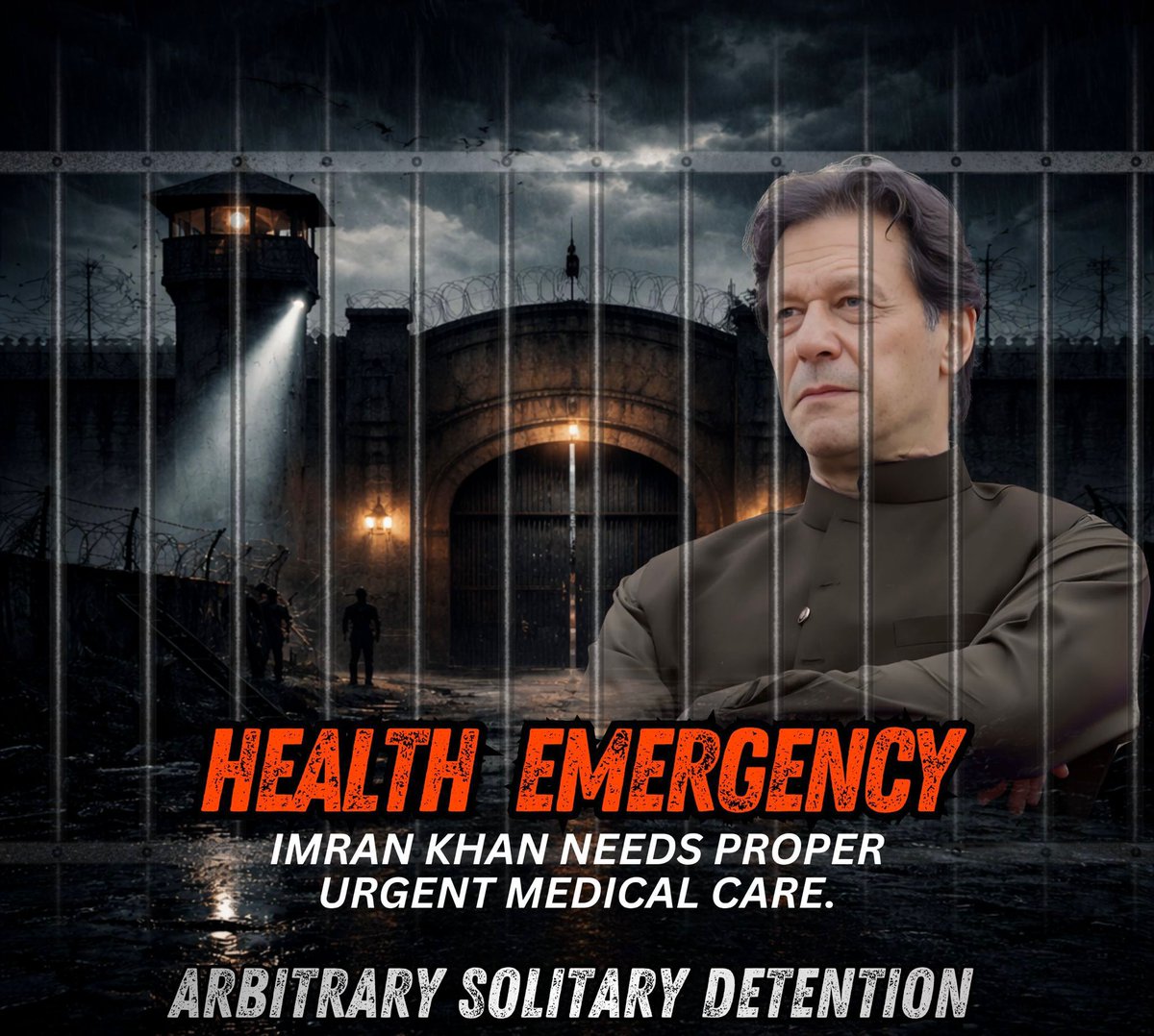 REMINDER 
IMRAN KHAN NEEDS URGENT MEDICAL CARE

#MedicalUrgencyForImranKhan
