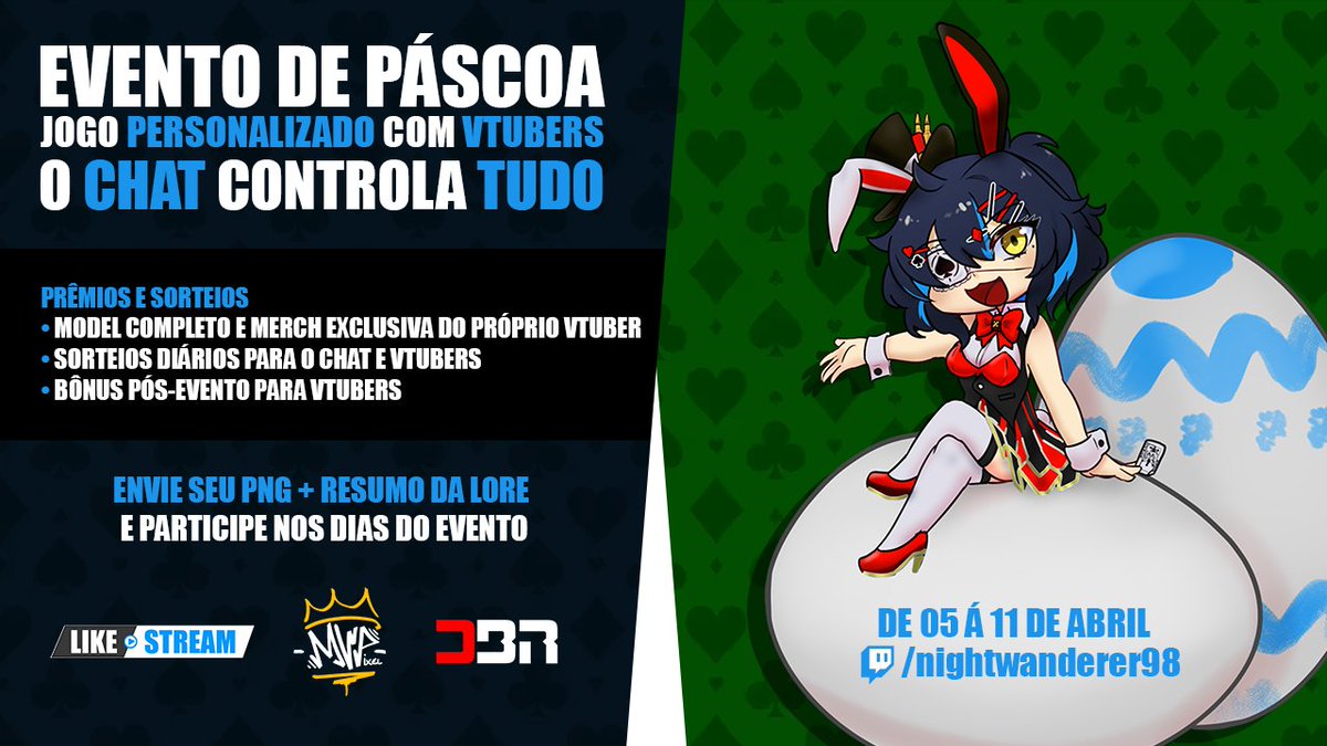 Night Wanderer98 - VTuber Mercenário tweet media