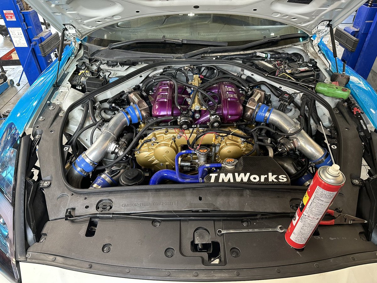 garuda_max's tweet image. エンジン4機目、ミッション2機目、クラッチ3セット目、タービン3機目、エアロ3セット目…死ぬ気で維持してうん10年、まだまだ進化する素晴らしい車です😊

#35の日
#R35
 #GTR