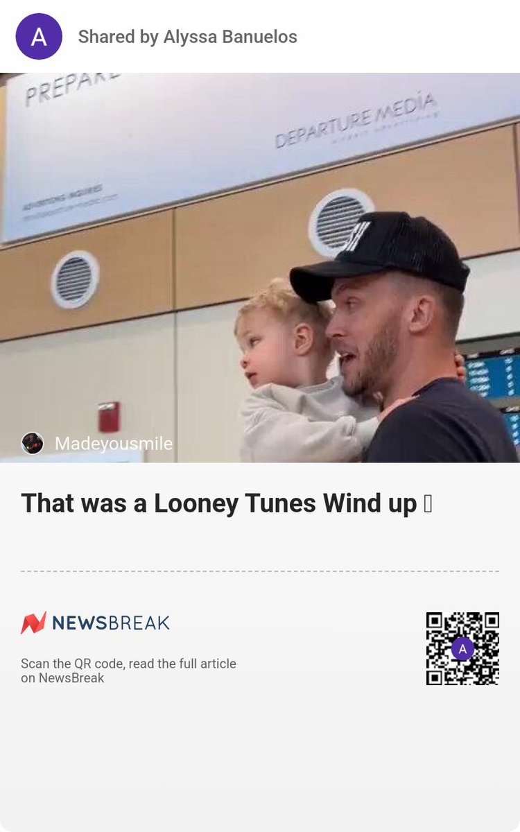 [Video] That was a Looney Tunes Wind up 🤣
share.newsbreak.com/hjn2jl80