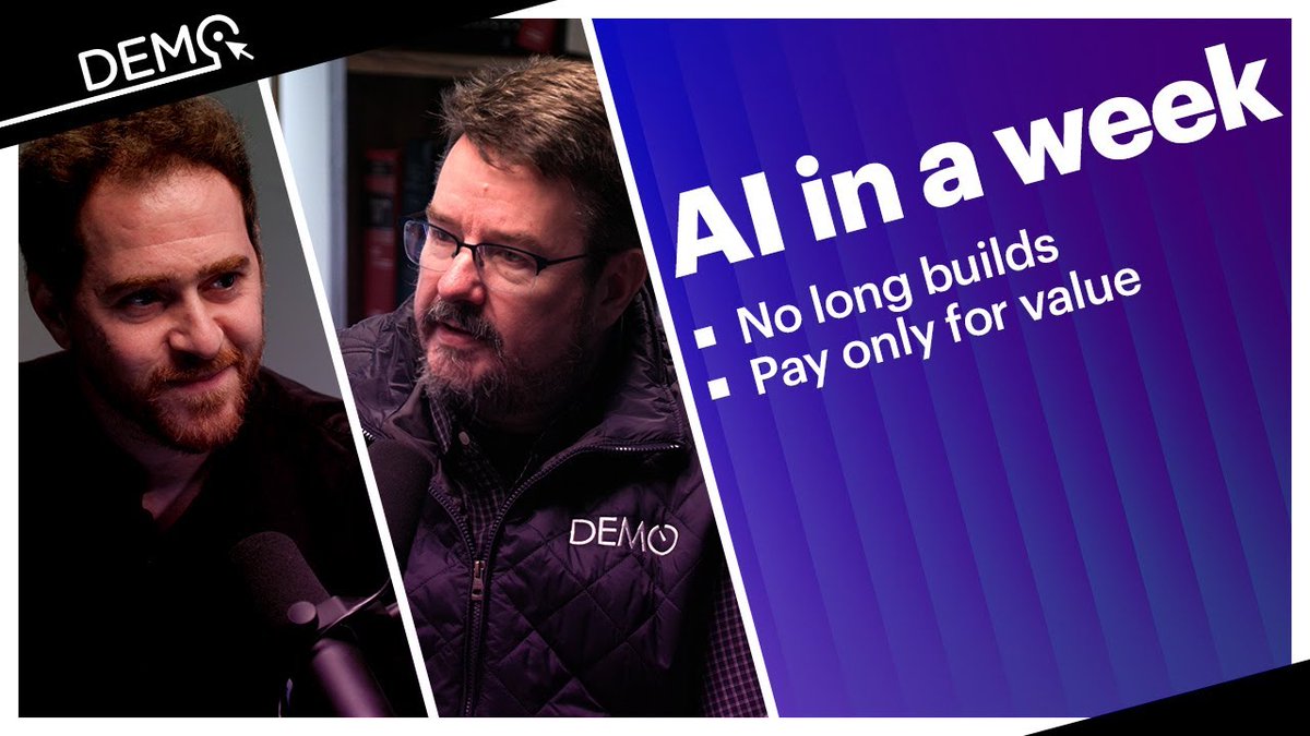 Computerworld's tweet image. Shay Levi tells Keith Shaw why slow AI rollouts may be a thing of the past. The speed shift is real.
Tap in for the full breakdown of Unframe’s approach.
spr.ly/6014h7Ewa
#DEMO #AIInnovation #ITLeaders @KeithShawTekGuy