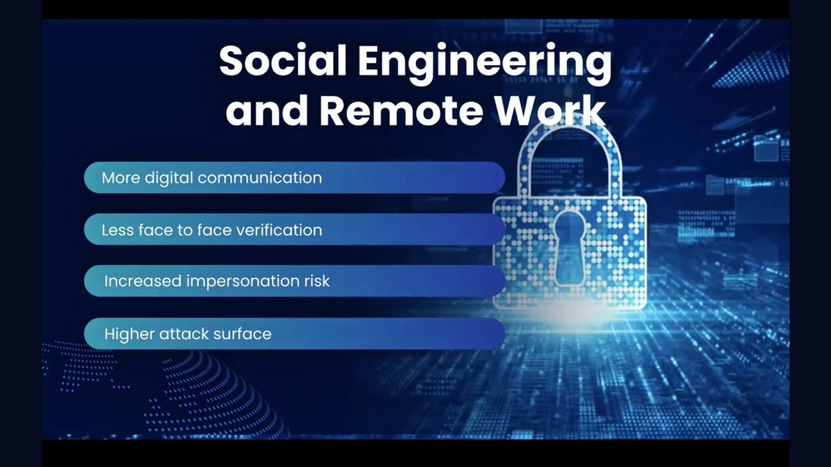 Bunmi_xoxo's tweet photo. DAY 46/100: Social Engineering: Hacking People instead of systems
@VictorAkinode @VAInitiatives
#100DaysCybersecurityChallenge #100DaysWithVictorAkinode #100DaysWithVA #100DaysWithVAI #100DaysCybersecuritywithVA #100DaysWithVictorAkinodeInitiatives https://t.co/6ZWG0nKPCJ