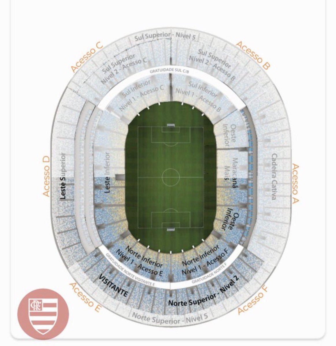 Isso é s imagem de como estão os setores disponíveis de FLUMINENSE x VARmengo!

A pergunta que não quer calar é: mulambada, tão precisando de ajuda pra comprar os ingressos dos setores de vocês aí? Abre essa porra pra todo mundo aí que a gente compra tudo!!