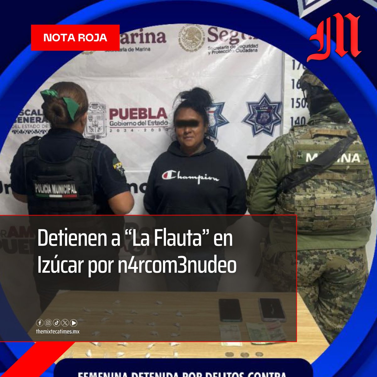 TheMixtecaTimes's tweet photo. Tras la inspección, los policías le localizaron 28 bolsitas de plástico que contenían una sustancia granulada con características similares al cr¡st4l, además de tres envoltorios adicionales con una cantidad mayor. #Izúcar

https://t.co/9FoCNQyeEs https://t.co/Wj29hd0YRo