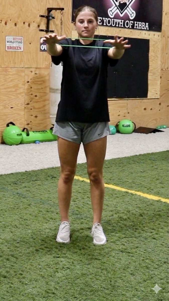 Oatesspecialty's tweet photo. Scapular organization shapes how the arm moves.
A 9” TAP® Band at the wrists adds just enough tension to bring the upper‑back stabilizers online before throwing.
Small prep, steady payoff.
https://t.co/0VYFckF4H8
#ScapStability #BaseballTraining #ArmCare https://t.co/GvyZVN8zzO