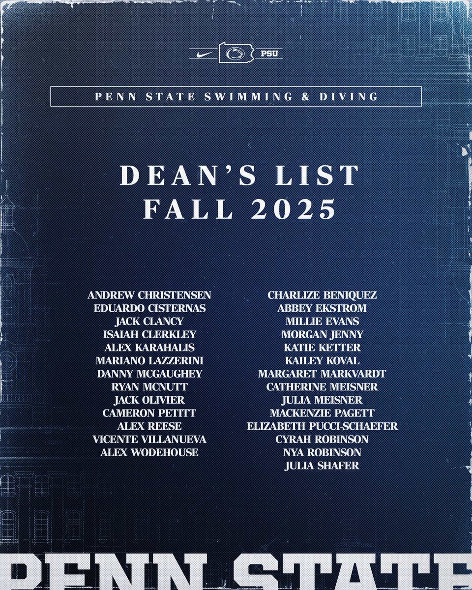 Penn State Swimming & Diving tweet media