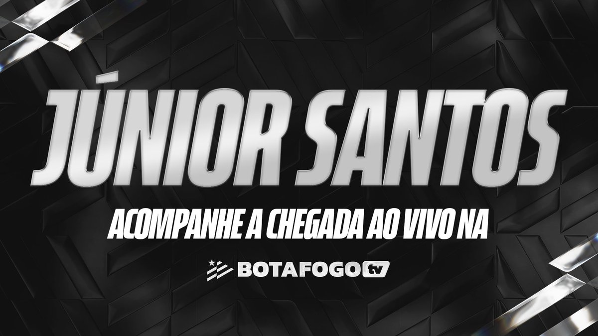 Júnior Santos desembarca no Rio com transmissão ao vivo da Botafogo TV! 🐊📹 #BFR 

Acesse o link, se inscreva no canal e participe: youtube.com/watch?v=1xwlHn…  🎙️🖥️