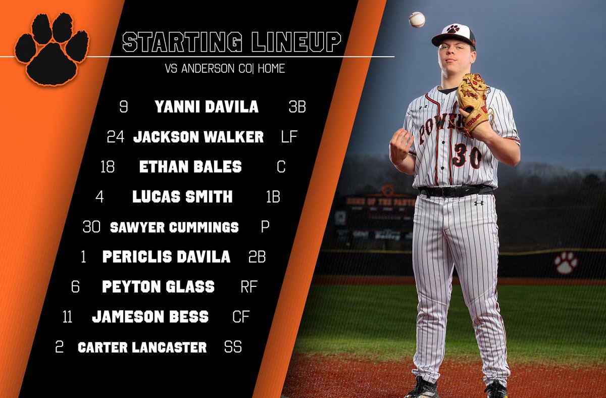 Powell High School Baseball tweet media